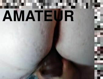 BBW rough anal pov cumshot