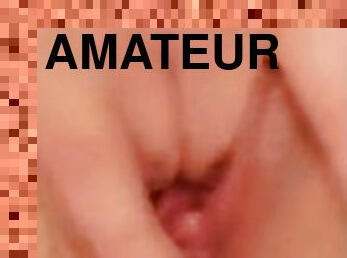 masturbation, orgasm, fitta-pussy, kvinnligt-sprut, amatör, lesbisk, ensam, vått