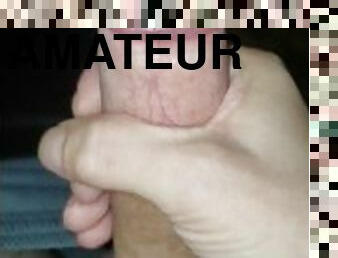 masturbation, monster, amatör, gigantisk-kuk, kuk