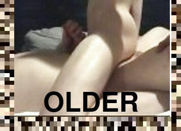 18 year old boy riding older dick, full video on OF