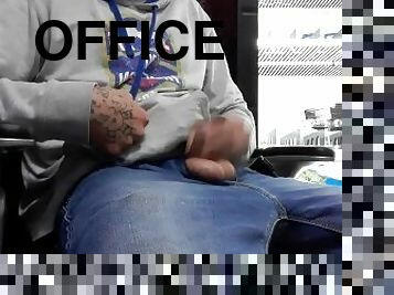 Headless cock jack off at work
