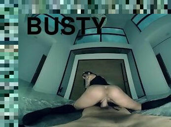 Busty April Olsen As SUCKER PUNCH BLONDIE Wants You Very Deep VR Porn