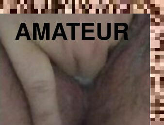 Masturbating my tight pussy