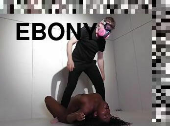 Bdsm Ass Fuck Crazy Ebony Anal Beauty Is Ravaged On The Floor By Her Master