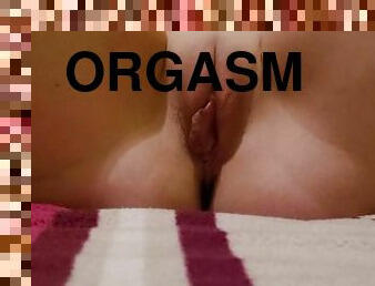 mastubasi, orgasme, vagina-pussy, muncrat, amatir, remaja, mainan, seorang-diri