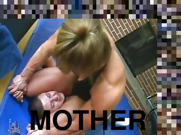 Muscle Mother Punish Men