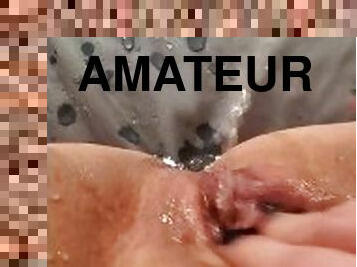 clitoris-bagian-atas-vagina-paling-sensitif, mastubasi, orgasme, vagina-pussy, muncrat, amatir, basah