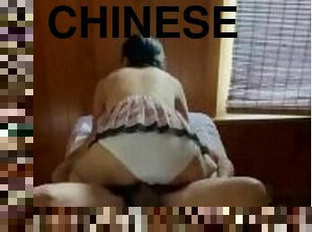 asiatique, tricherie, maigre, femme, amateur, fellation, ejaculation-sur-le-corps, interracial, milf, branlette