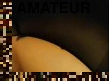 cul, amateur, anal, énorme-bite, hardcore, point-de-vue, boules, bite, dure