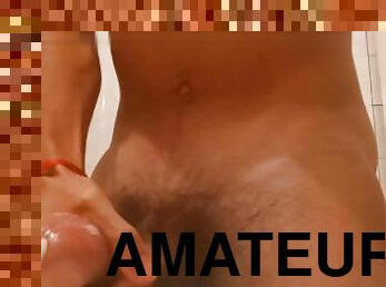 amateur, gay, branlette, webcam, solo