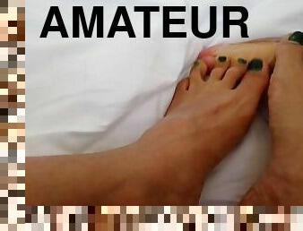 Footjob close up hot ?? ????? ????? ?????