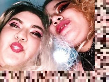 POV: Drink our sweet spit, by the Alpha Lesbians