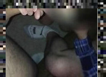 isteri, amatir, blowjob-seks-dengan-mengisap-penis, jenis-pornografi-milf, pasangan, bertiga, ganda, suami, suami-yang-istrinya-tidak-setia, biseksual