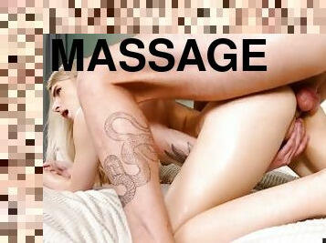 doggy, fausten, muschi, junge, schwer, massage, blondine, fetisch, nass