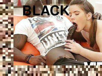 fiesta, mamada, interracial, adolescente, estrella-del-porno, negra, europeo, euro, oral, checa