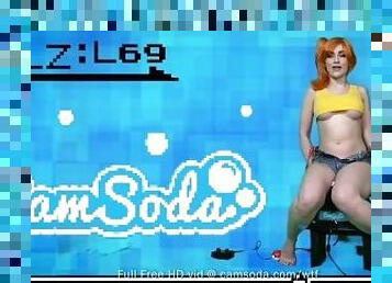 Sexy Jewelz Blu Cosplay As Misty of Pokemon Has Wild Time Masturbating