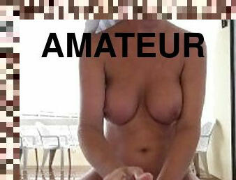 tetas-grandes, enorme, orgasmo, amateur, madurita-caliente, juguete, pareja, rubia, tetas