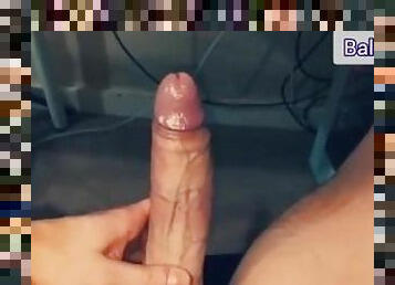 mastubasi, amatir, cumshot-keluarnya-sperma, penis-besar, kotor, sudut-pandang, pacar-perempuan, italia, seorang-diri, penis