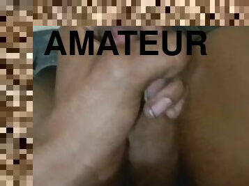 masturbation, amateur, énorme-bite, ados, branlette, solo, réalité, bite, juteuse