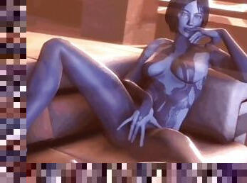 Cortana Masturbating