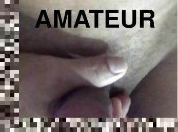 masturbation, amateur, ejaculation-sur-le-corps, énorme-bite, branlette, solo, bite