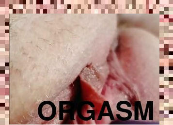 clítoris, extremo, masturbación, orgasmo, coño-pussy, amateur, regordeta, a-solas