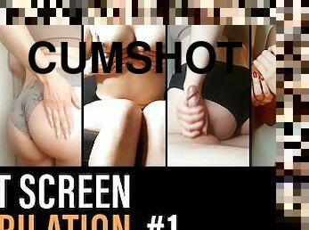 BEST TikTok/Snapchat style Compilation. Try not to Cum Split Screen