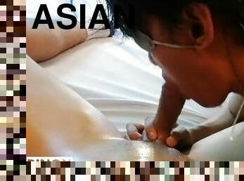 asiatisk, avsugning