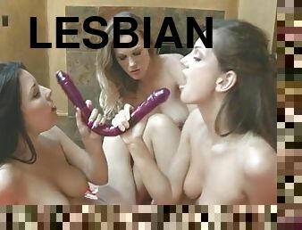 Beautiful Interracial Lesbian Threesome