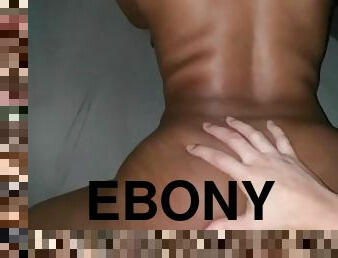 cul, énorme, orgasme, chatte-pussy, amateur, ébène, énorme-bite, milf, ejaculation-interne, black