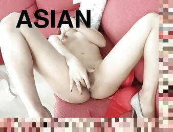 asia, posisi-seks-doggy-style, amatir, gambarvideo-porno-secara-eksplisit-dan-intens, creampie-ejakulasi-di-dalam-vagina-atau-anus-dan-keluarnya-tetesan-sperma, permainan-jari, thailand, kecil-mungil, payudara-kecil