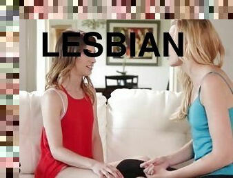 Newly Out Lesbian Kristen Scott Gets Comforted By Her Bestie Alexa Grace Who Has A Crush On Her