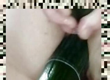 botol, memasukkan-tangan-ke-dalam-vagina, vagina-pussy, amatir, anal, wanita-gemuk-yang-cantik, ganda, menembus, sayuran