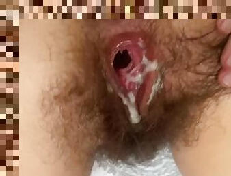 peluda, orgasmo, coño-pussy, amateur, recopilación, corrida-interna, primera-persona, corrida, culazo, de-cerca