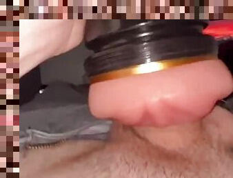 Sissy Testing Fake Pussy Fleshlight