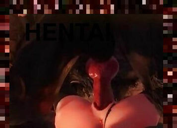 smutsig, anime, hentai, 3d, hårt