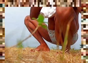 Bangladeshi gay boy anal fisting on the Padma River side  Public place's Anal Fisting  ZM_Official