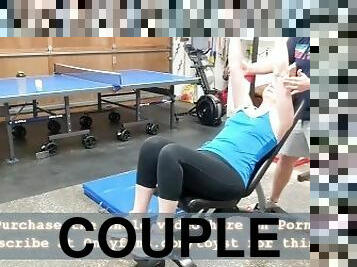 TRAILER - PERSONAL TRAINER FUCKS CLIENT - REAL COUPLE ROLEPLAY FANTASY