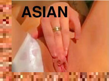 asia, clitoris-bagian-atas-vagina-paling-sensitif, mastubasi, vagina-pussy, amatir, stocking-stockings, kotor, sperma, kecil-mungil, seorang-diri