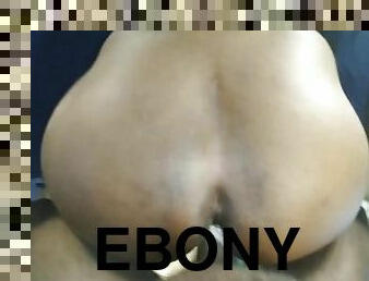 Thot in Texas - Creamy Backshots Ebony Big Booty