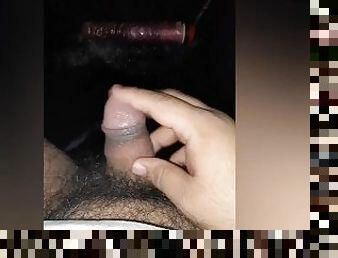 onani, amatør, cumshot, stor-pikk, leke, handjob, alene, pikk