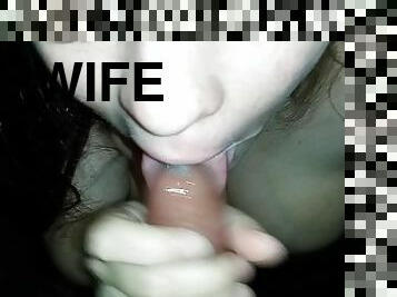 Gorgeous Wife Swallows Cumshot
