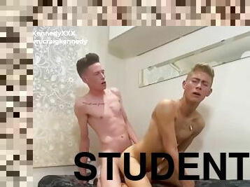 Exchange students fuck each other