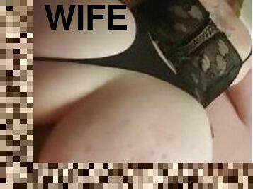 Fucking my wifes ass (short clip)