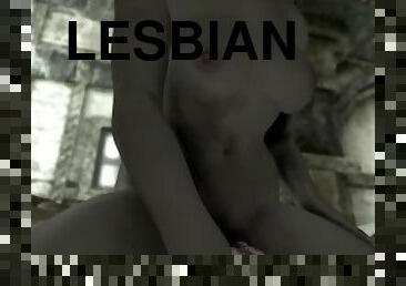 public, lesbiana, pov, animatie