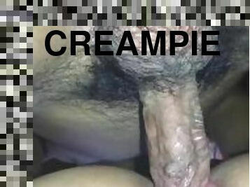 Quickie creampie