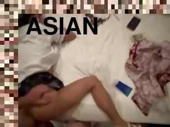 asiatisk, storatuttar, fitta-pussy, fötter, blond, tight, perfekt, fetisch, hotell, underskön