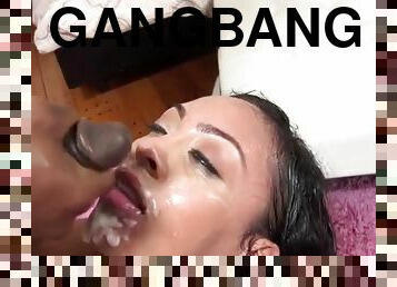 Gangbang Ebony Slut #01