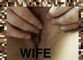 Wife Sucks and pussy play
