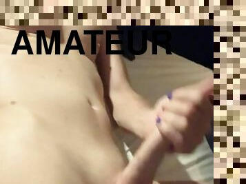 papa, masturbation, amateur, énorme-bite, gay, doigtage, secousses, européenne, euro, bout-a-bout